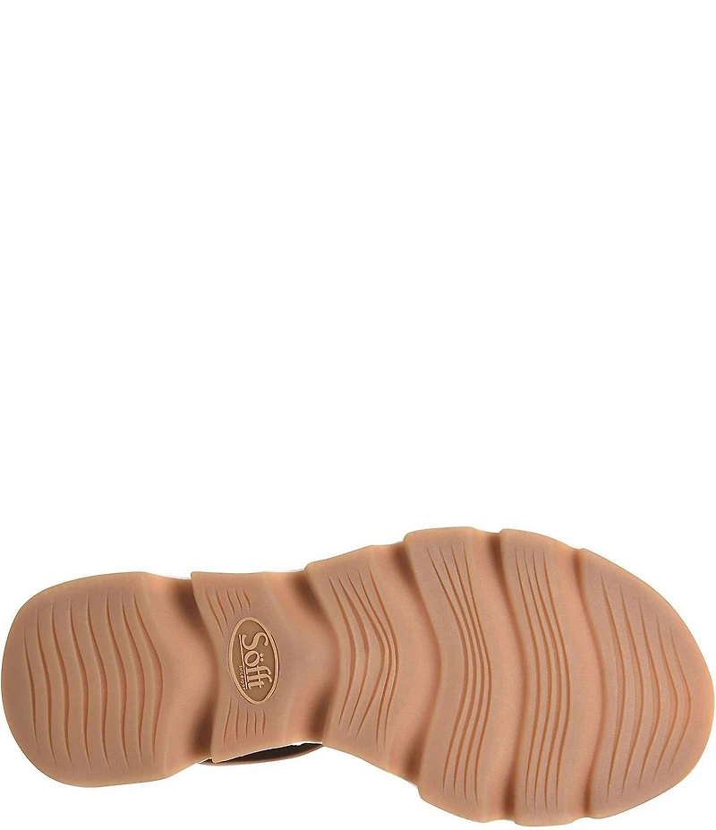 Sofft Mackenna Leather Ankle Strap Sandals