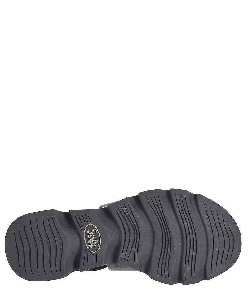 Sofft Mackenna Leather Ankle Strap Sandals