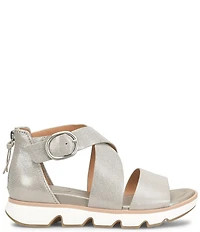 Sofft Mackenna Leather Ankle Strap Sandals