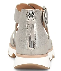 Sofft Mackenna Leather Ankle Strap Sandals