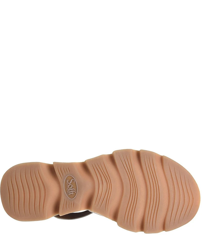 Sofft Mackenna Leather Ankle Strap Sandals