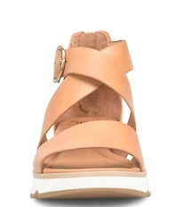 Sofft Mackenna Leather Ankle Strap Sandals