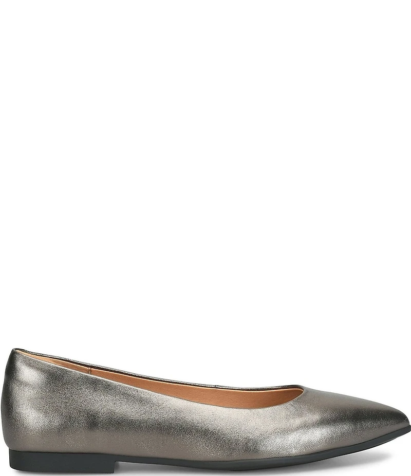 Sofft Madrid Leather Pointed Ballet Flats