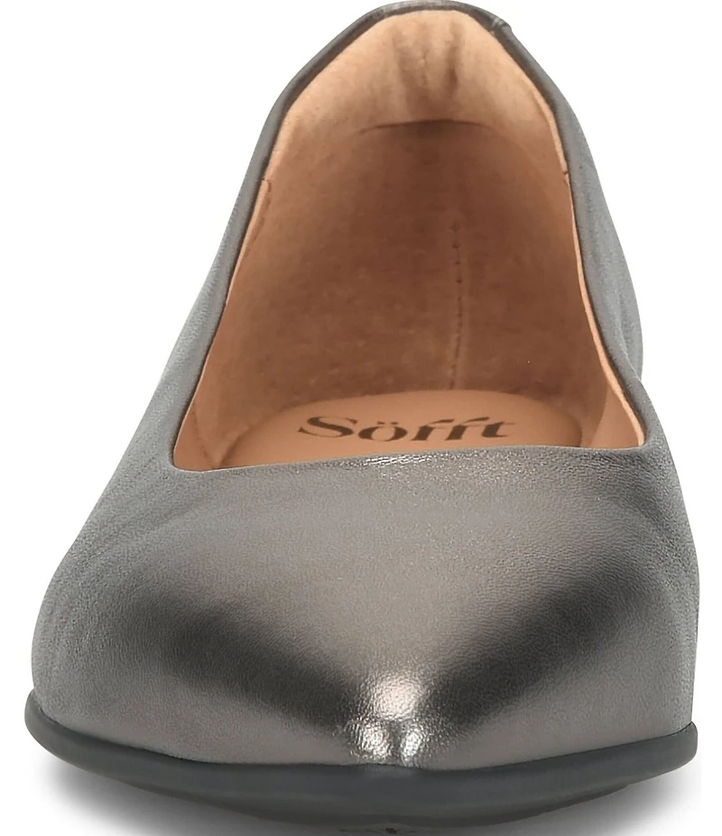 Sofft Madrid Leather Pointed Ballet Flats