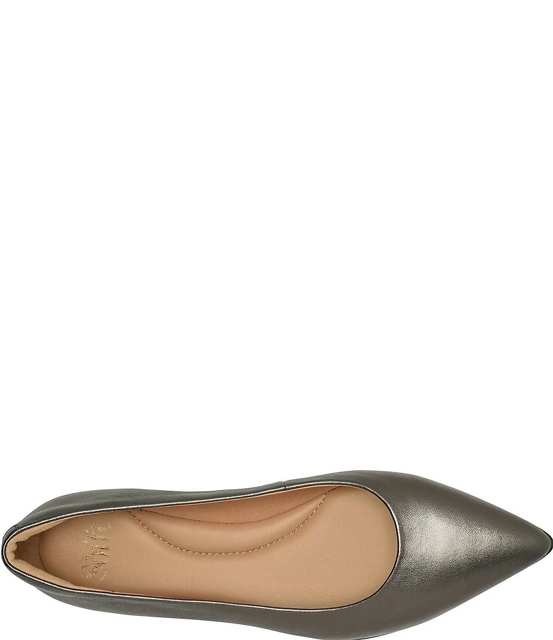 Sofft Madrid Leather Pointed Ballet Flats