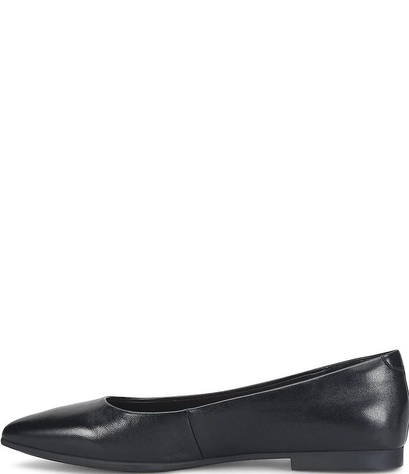 Sofft Madrid Leather Pointed Ballet Flats
