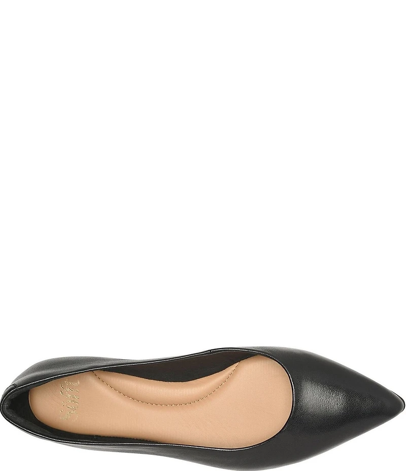 Sofft Madrid Leather Pointed Ballet Flats