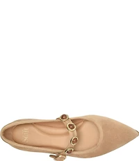 Sofft Mallory Suede Ornament Mary Jane Flats