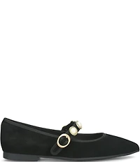 Sofft Mallory Suede Ornament Mary Jane Flats