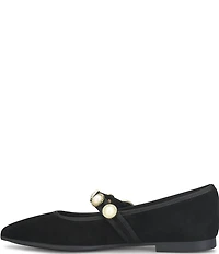 Sofft Mallory Suede Ornament Mary Jane Flats