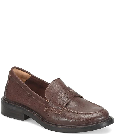 Sofft Mara Ultra Soft Leather Penny Keeper Loafers