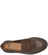 Sofft Mara Ultra Soft Leather Penny Keeper Loafers