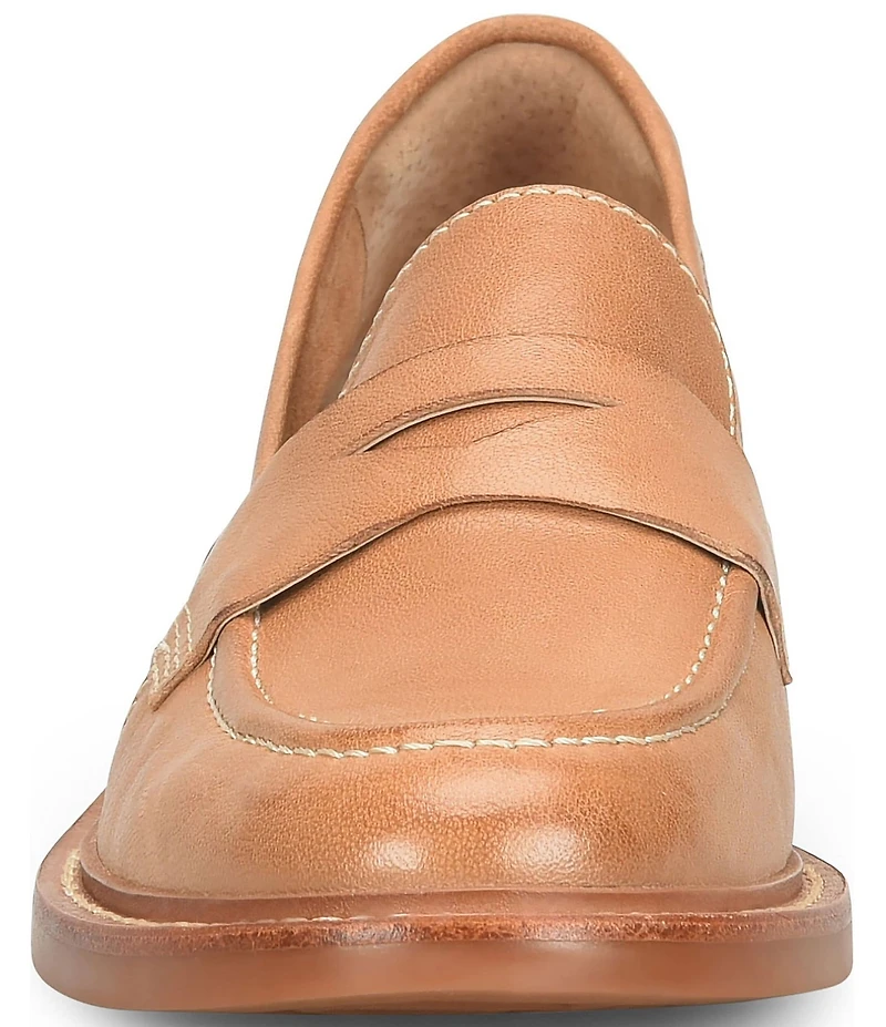 Sofft Mara Ultra Soft Leather Penny Keeper Loafers