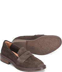 Sofft Mara Ultra Soft Suede Penny Keeper Loafers