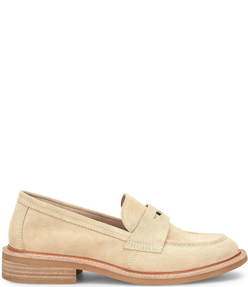 Sofft Mara Ultra Soft Suede Penny Keeper Loafers