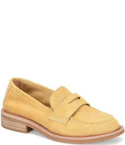 Sofft Mara Ultra Soft Suede Penny Keeper Loafers