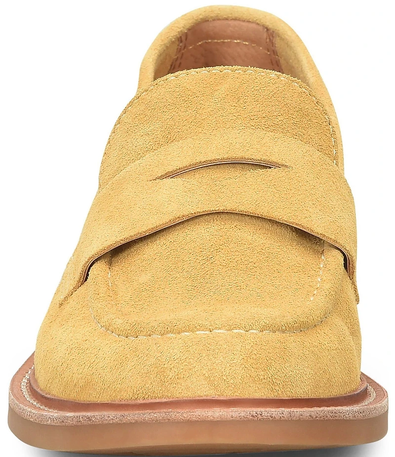 Sofft Mara Ultra Soft Suede Penny Keeper Loafers