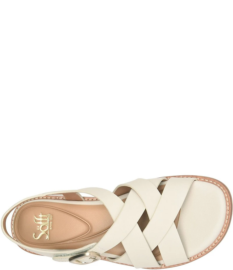 Sofft Nancy Leather Modern Fisherman Sandals