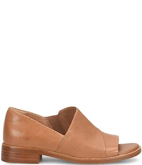 Sofft Naydeen Embossed Leather Block Heel Shooties