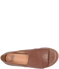 Sofft Naydeen Embossed Leather Block Heel Shooties