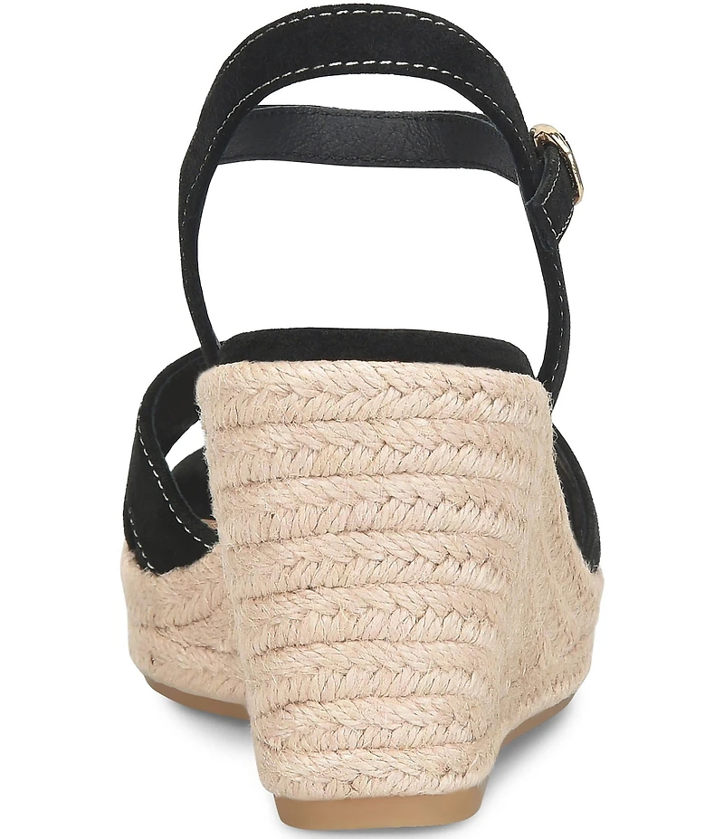 Sofft Neely Platform Espadrille Criss Cross Wedge Sandals