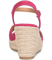 Sofft Neely Platform Espadrille Criss Cross Wedge Sandals