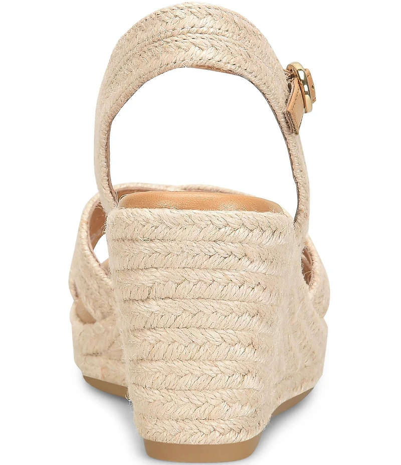 Sofft Newbury Platform Espadrille Wedge Sandals