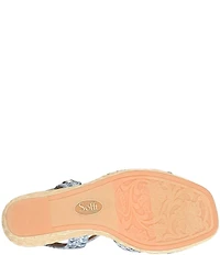 Sofft Newbury Platform Espadrille Wedge Sandals