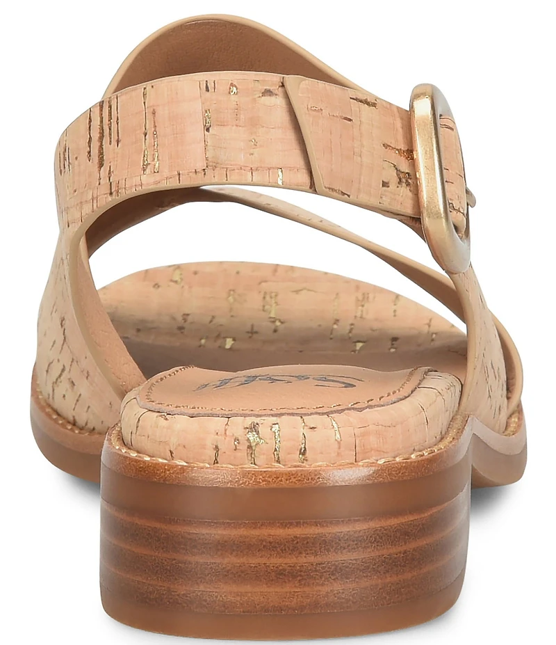 Sofft Nivian Cork Modern Wrap Sandals