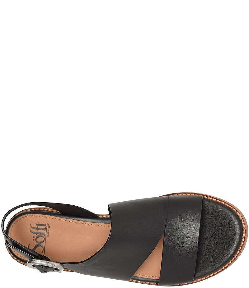 Sofft Nivian Leather Modern Wrap Sandals