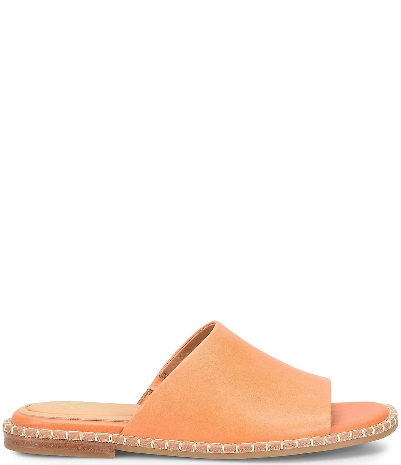 Sofft Noble II Leather Blanket Stitch Slides