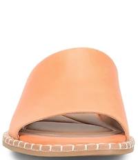 Sofft Noble II Leather Blanket Stitch Slides