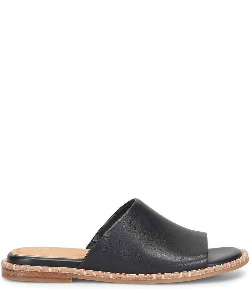 Sofft Noble II Leather Blanket Stitch Slides