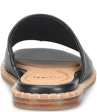 Sofft Noble II Leather Blanket Stitch Slides