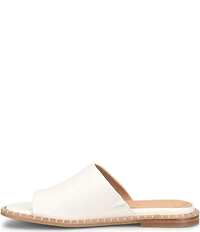 Sofft Noble II Leather Blanket Stitch Slides