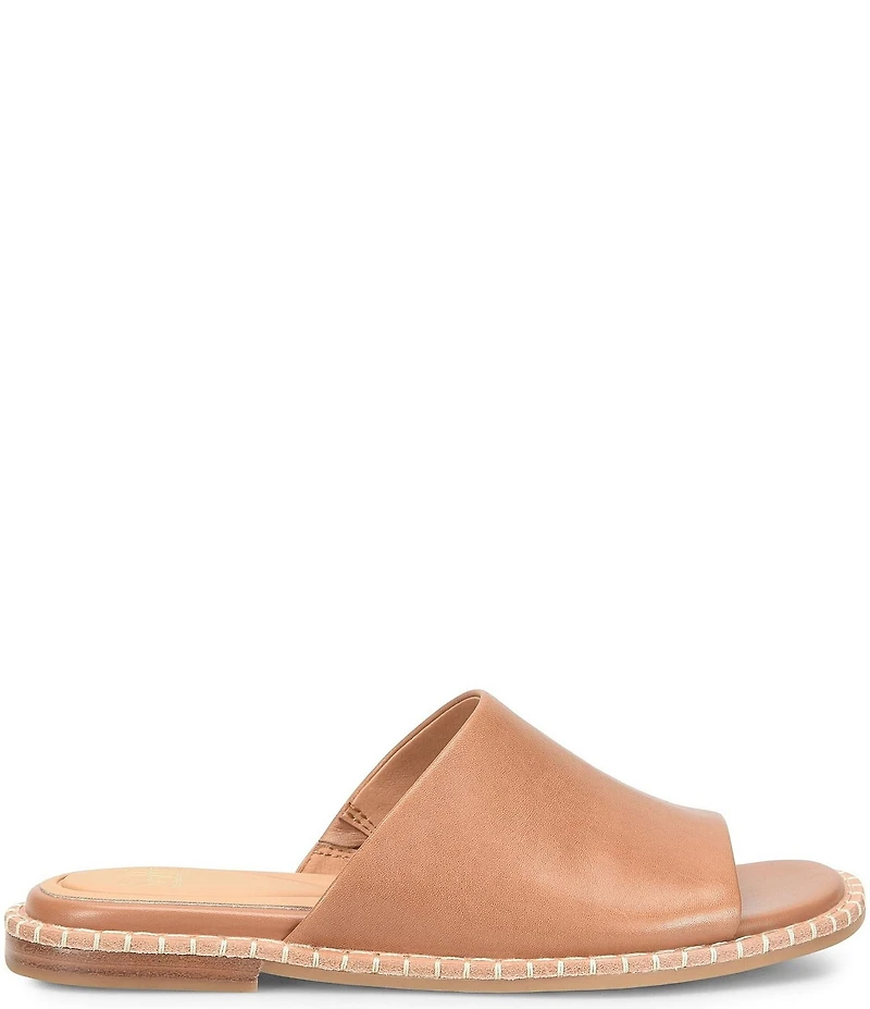 Sofft Noble II Leather Blanket Stitch Slides