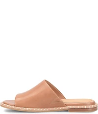 Sofft Noble II Leather Blanket Stitch Slides