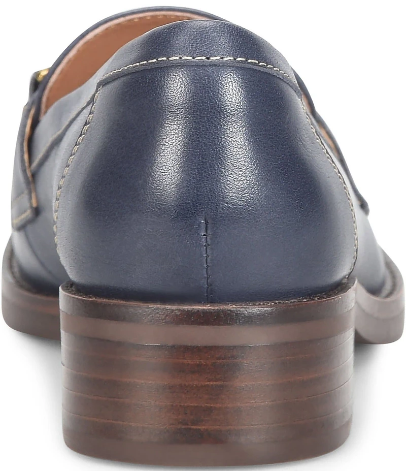 Sofft Nova Leather Bit Buckle Loafers