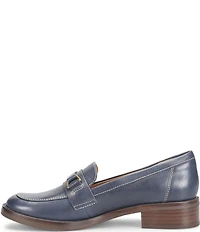 Sofft Nova Leather Bit Buckle Loafers