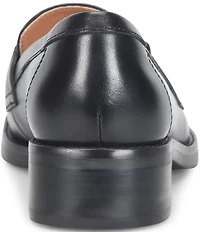Sofft Nova Leather Bit Buckle Loafers