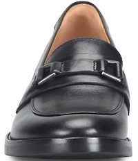Sofft Nova Leather Bit Buckle Loafers