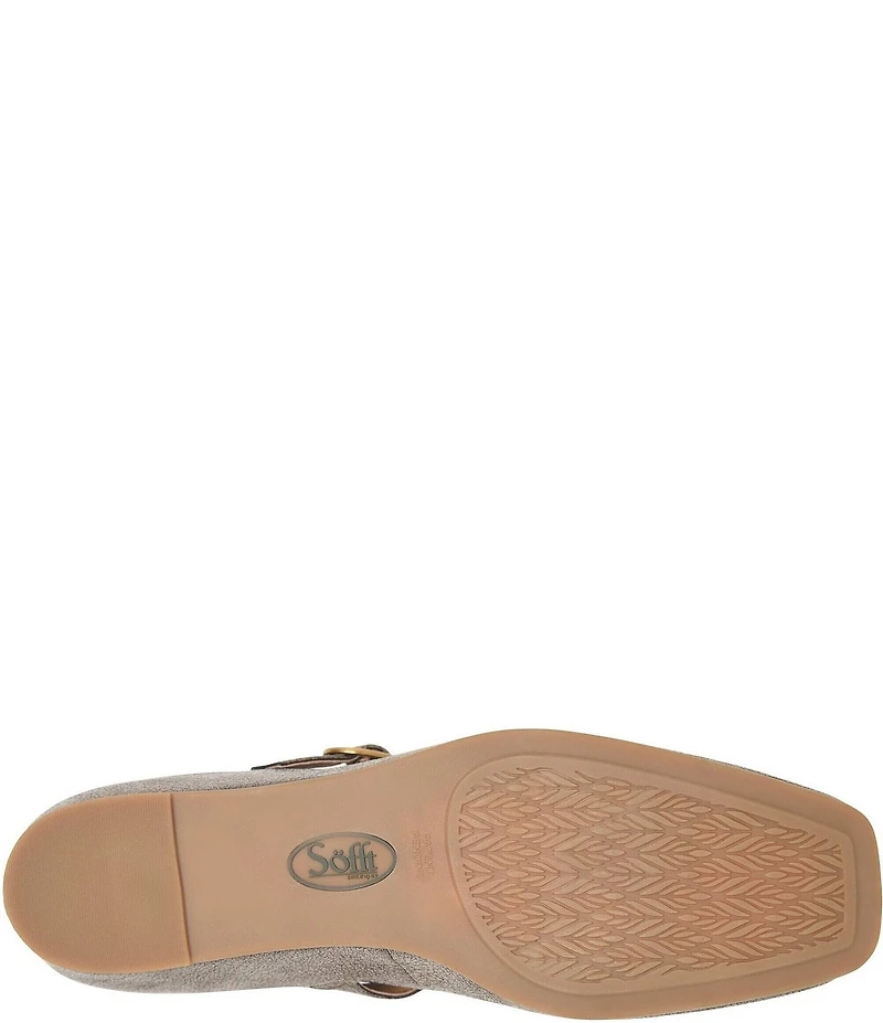 Sofft Palma Leather Hidden Wedge Mary Jane Pumps