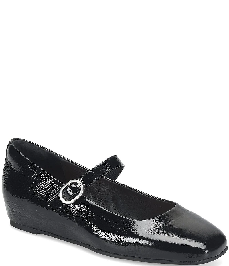 Sofft Palma Patent Leather Hidden Wedge Mary Jane Pumps