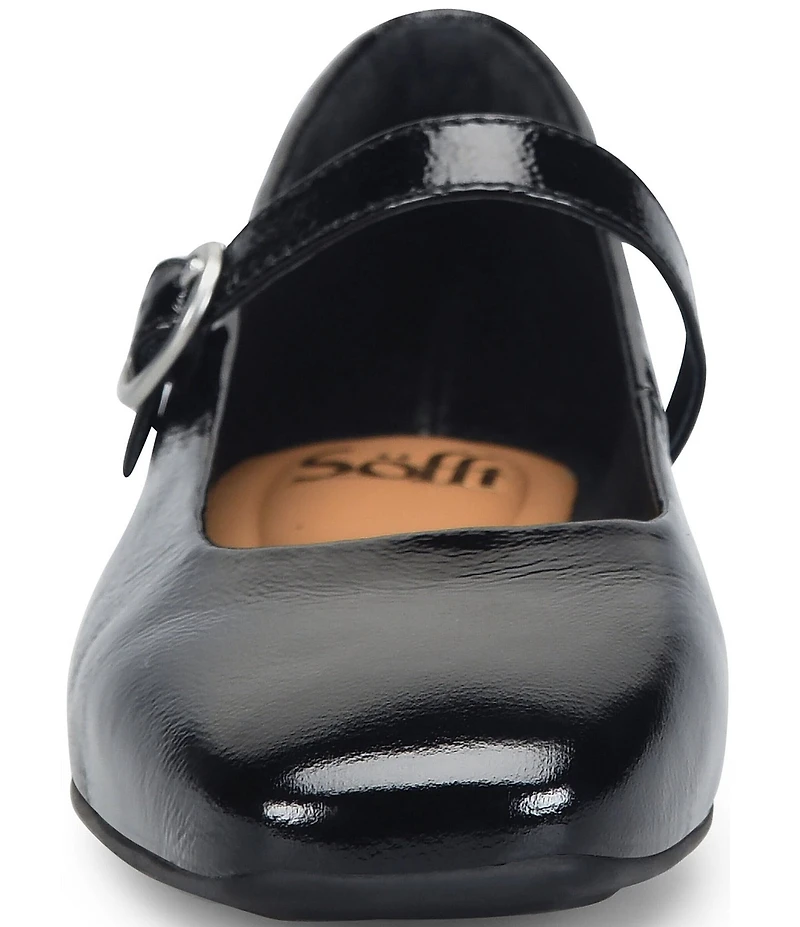 Sofft Palma Patent Leather Hidden Wedge Mary Jane Pumps