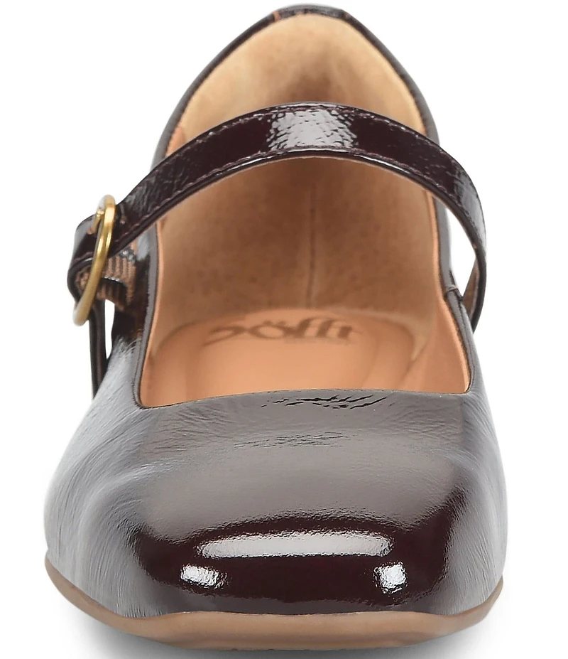 Sofft Palma Patent Leather Hidden Wedge Mary Jane Pumps
