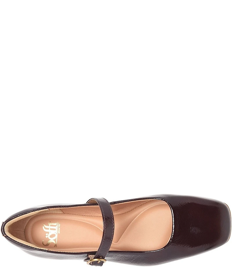 Sofft Palma Patent Leather Hidden Wedge Mary Jane Pumps