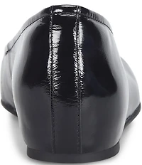 Sofft Poppy Patent Leather Slip On Ballet Wedge Pumps
