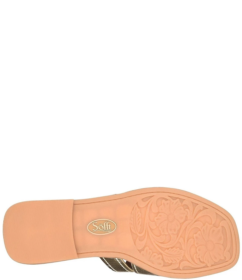 Sofft Rachel Leather Stitch Sandals