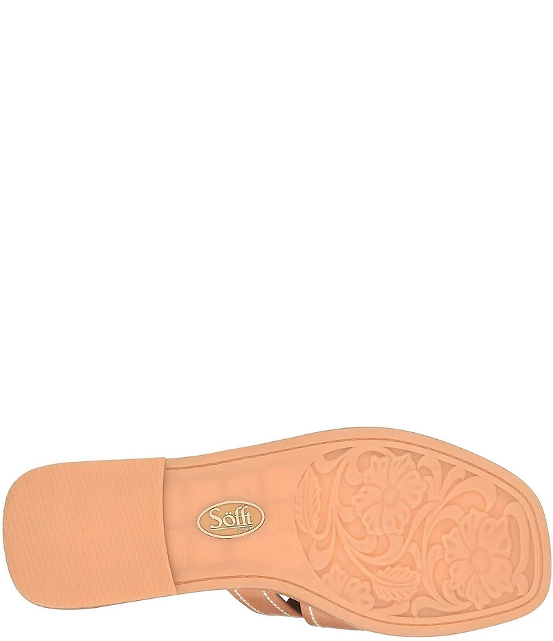 Sofft Rachel Leather Stitch Sandals