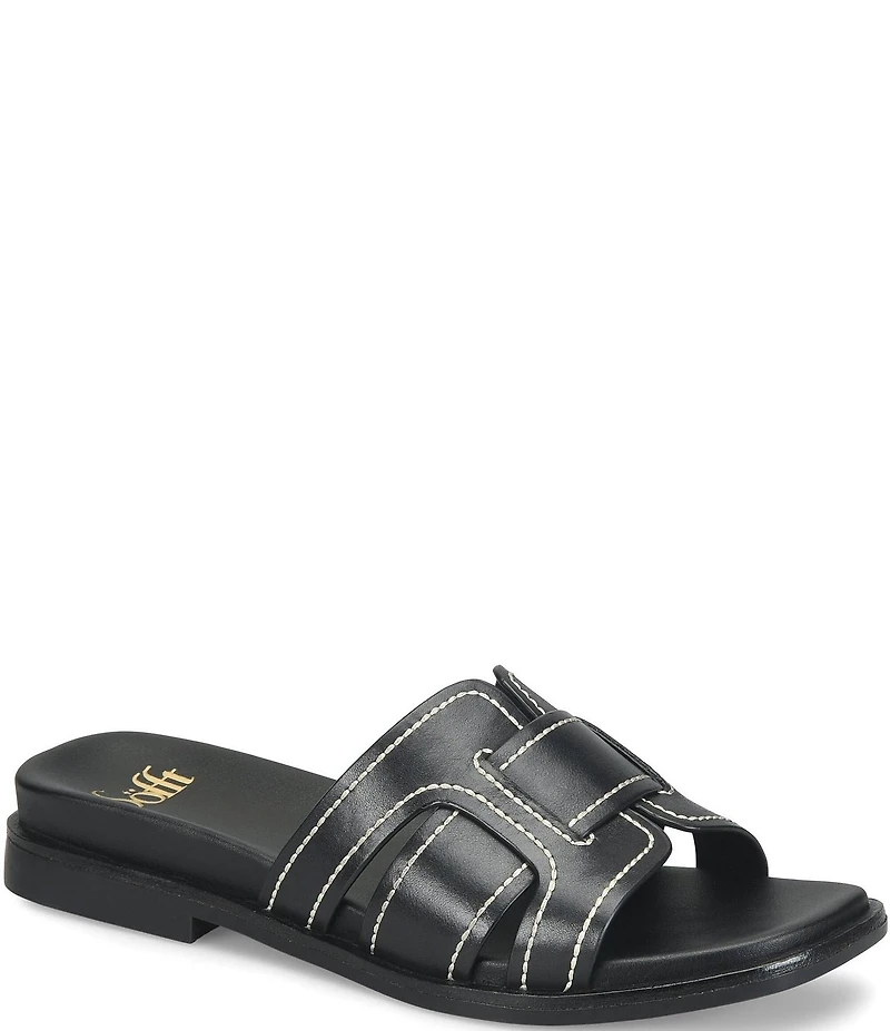 Sofft Rachel Leather Stitch Sandals